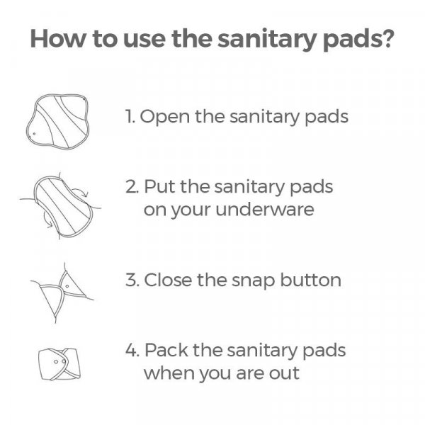 How to use sanitary pads